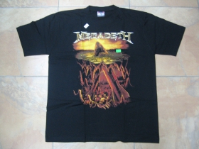 Megadeth pánske tričko čierne 100%bavlna 